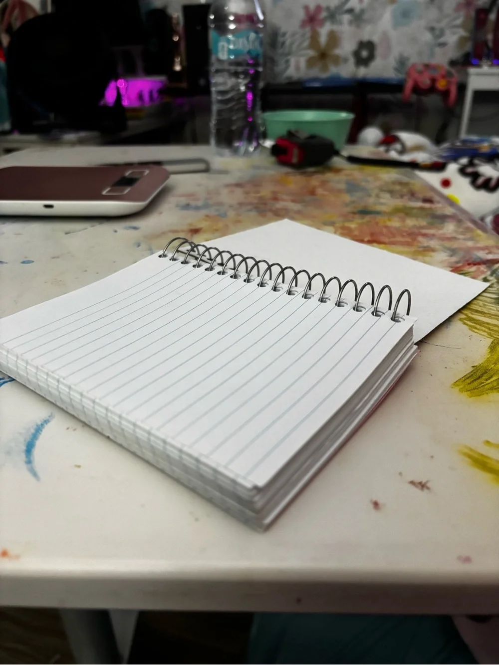 Small Pink Spiral Notebook
